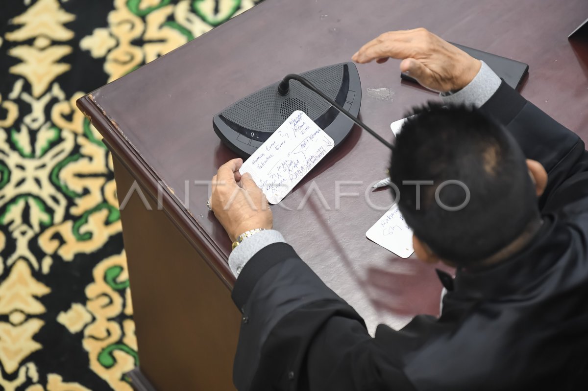 Sidang Lanjutan Sengketa Pilpres 2024 ANTARA Foto