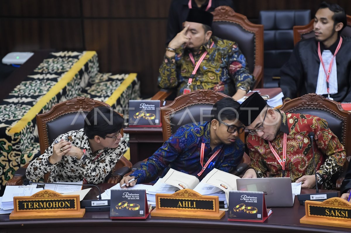 Sidang Lanjutan Sengketa Pilpres 2024 ANTARA Foto