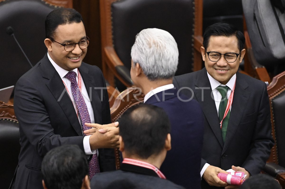 Sidang Putusan Sengketa Pilpres Antara Foto