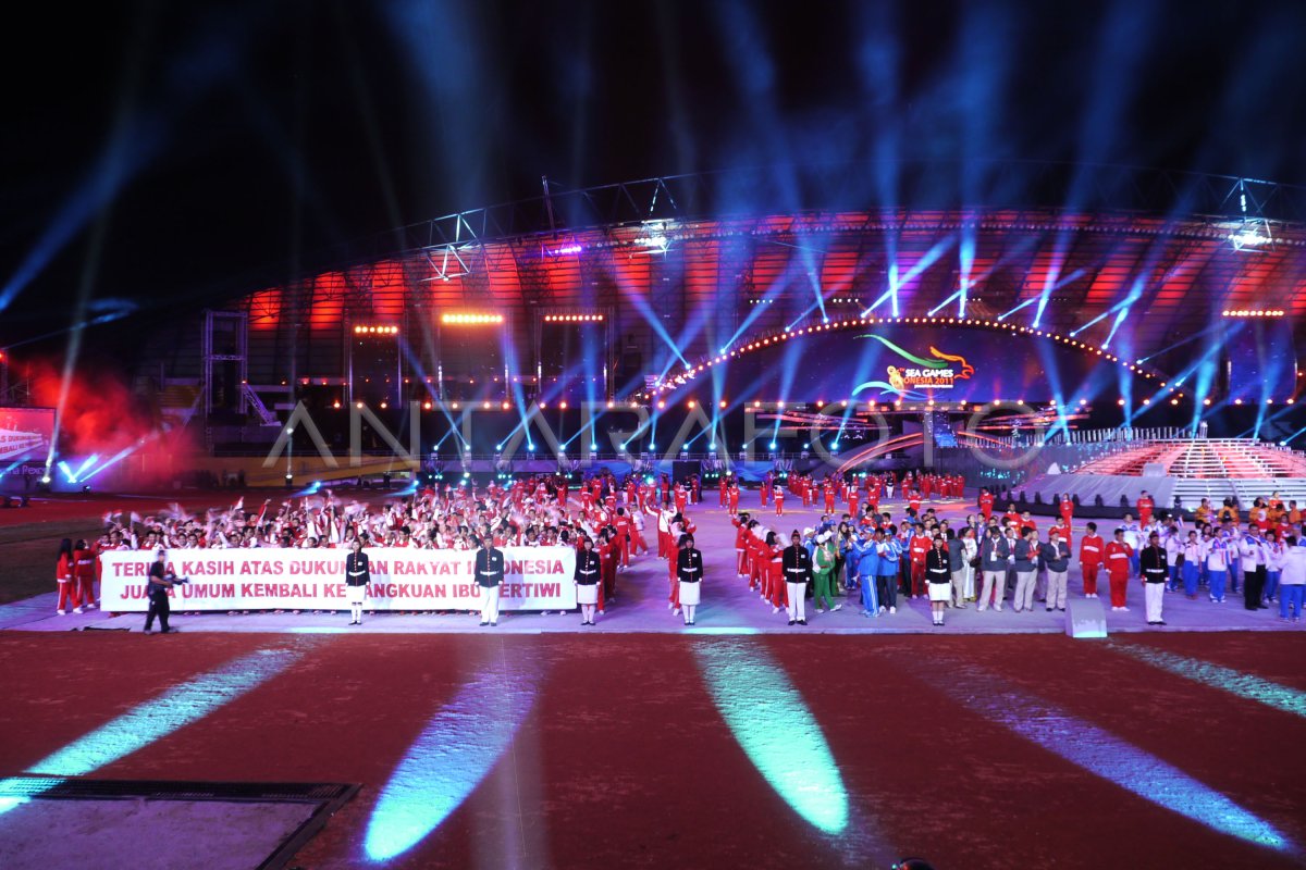 Penutupan Sea Games Antara Foto