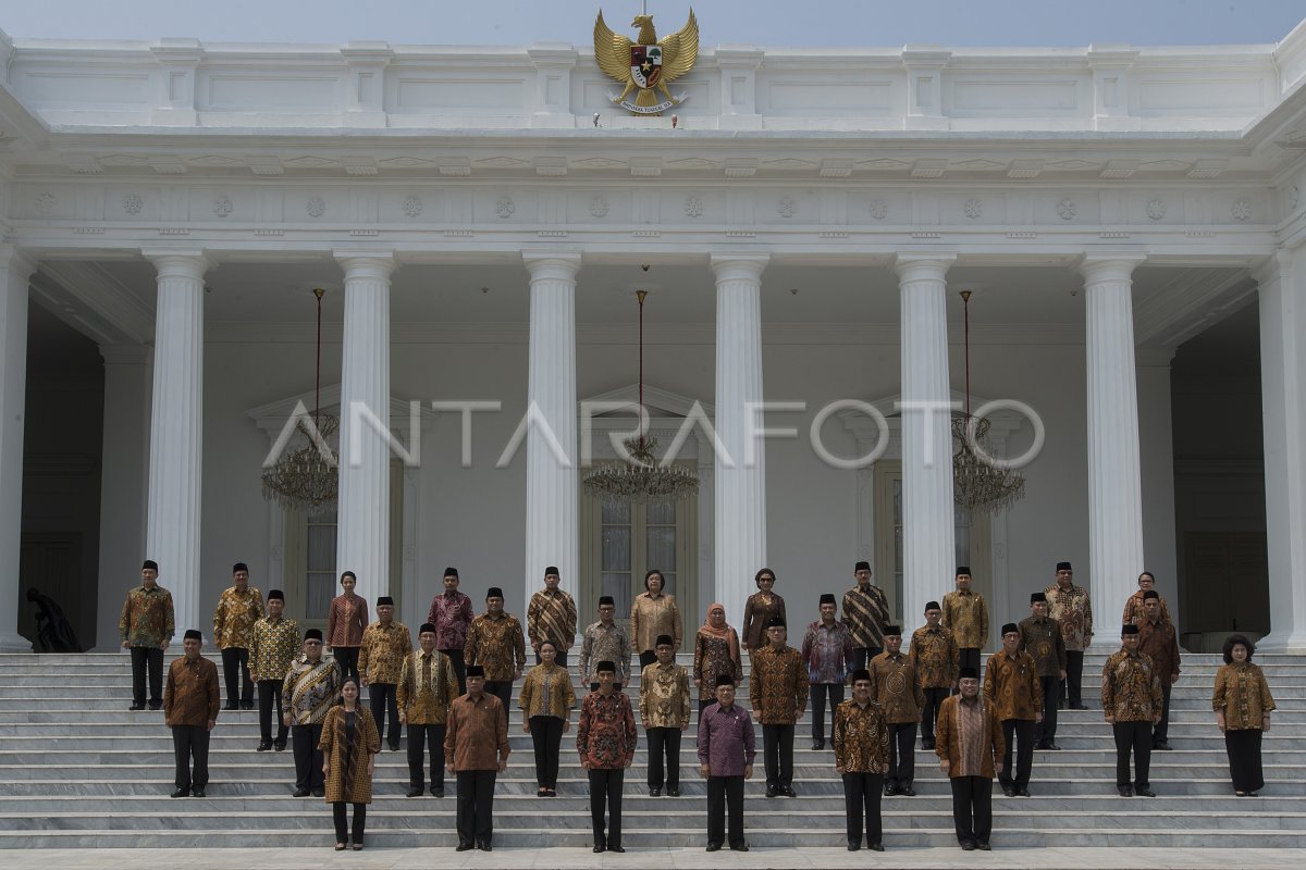 PELANTIKAN KABINET KERJA ANTARA Foto