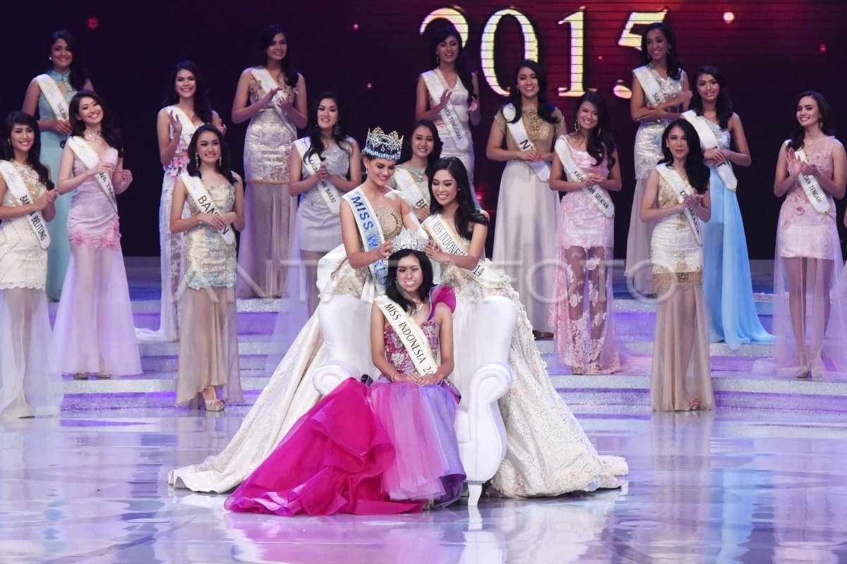 Malam Puncak Miss Indonesia Antara Foto