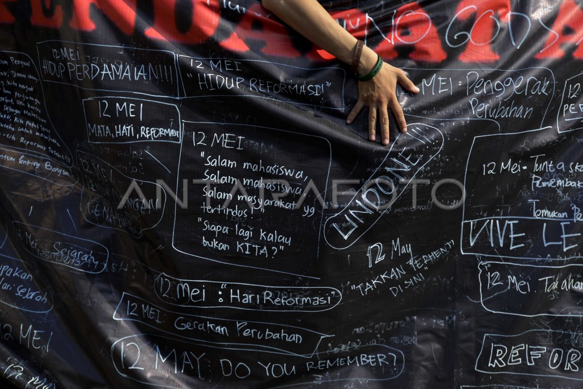 PERINGATAN TRAGEDI TRISAKTI ANTARA Foto