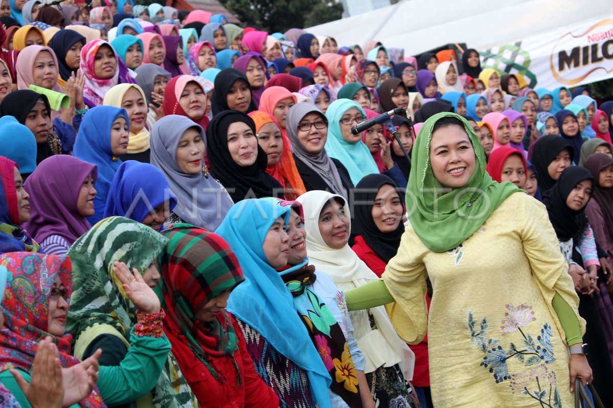 Gladi Bersih Muktamar Nu Antara Foto