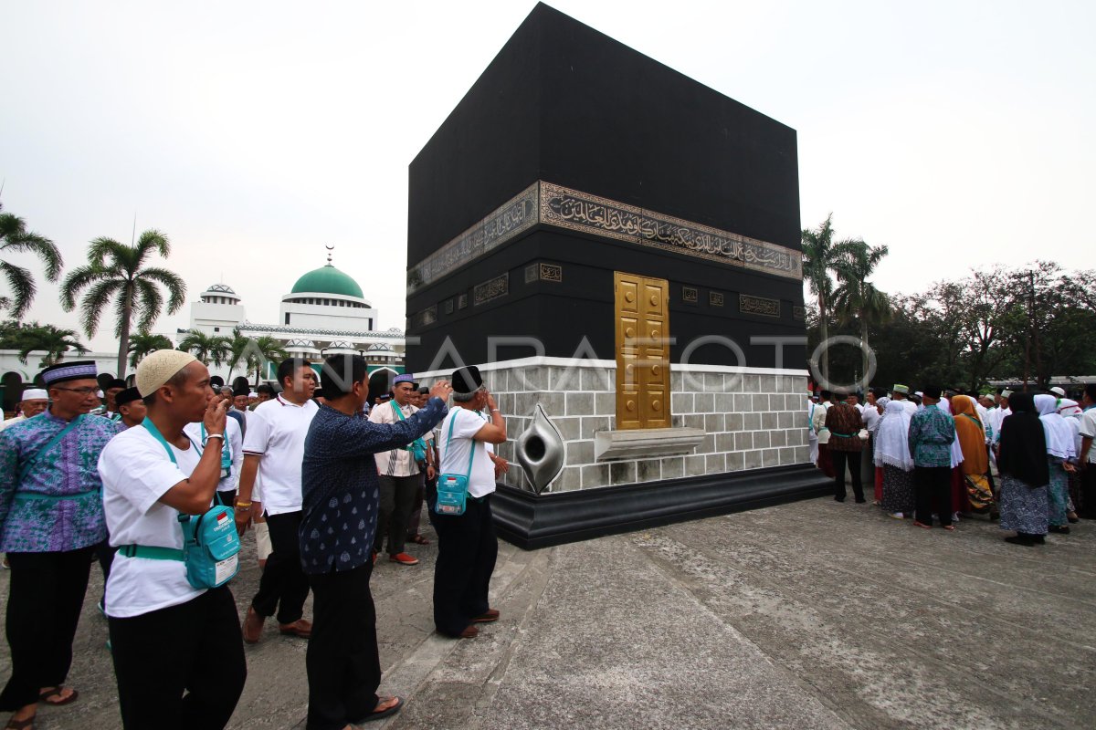 PERSIAPAN JAMAAH CALON HAJI ANTARA Foto