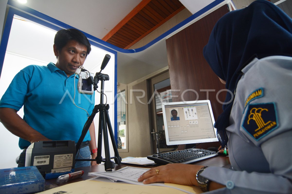 PERKETAT PENGURUSAN DOKUMEN KEIMIGRASIAN ANTARA Foto