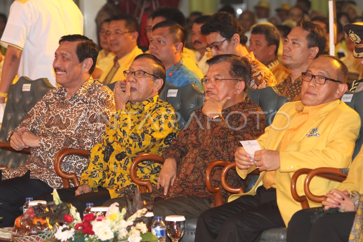 Puncak Perayaan Hut Partai Golkar Antara Foto