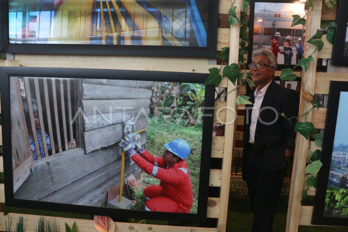 Pameran Pencapaian Kinerja Pertamina Antara Foto