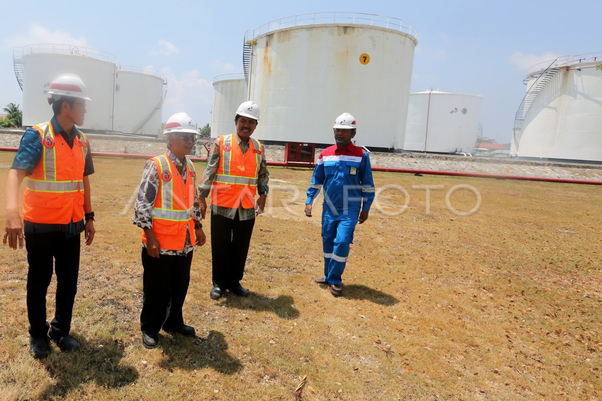 PENINJAUAN TBBM PERTAMINA ANTARA Foto