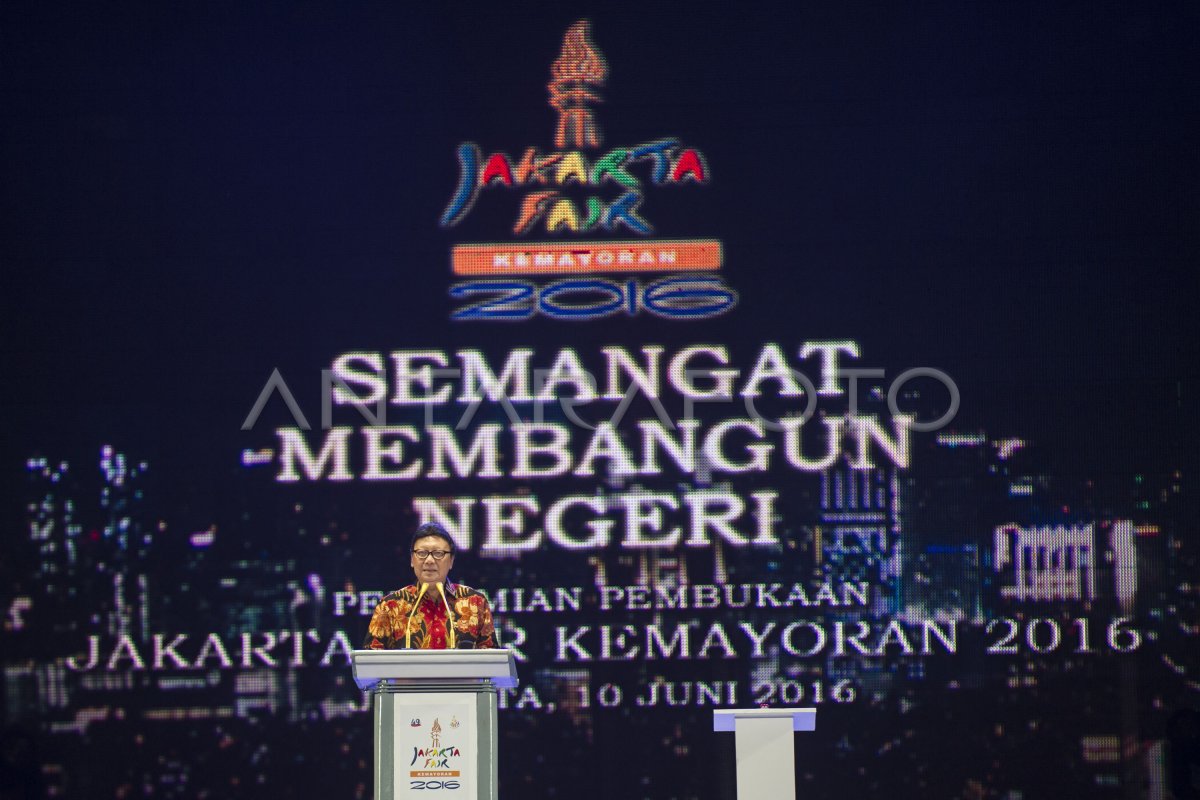 Pembukaan Jakarta Fair Antara Foto