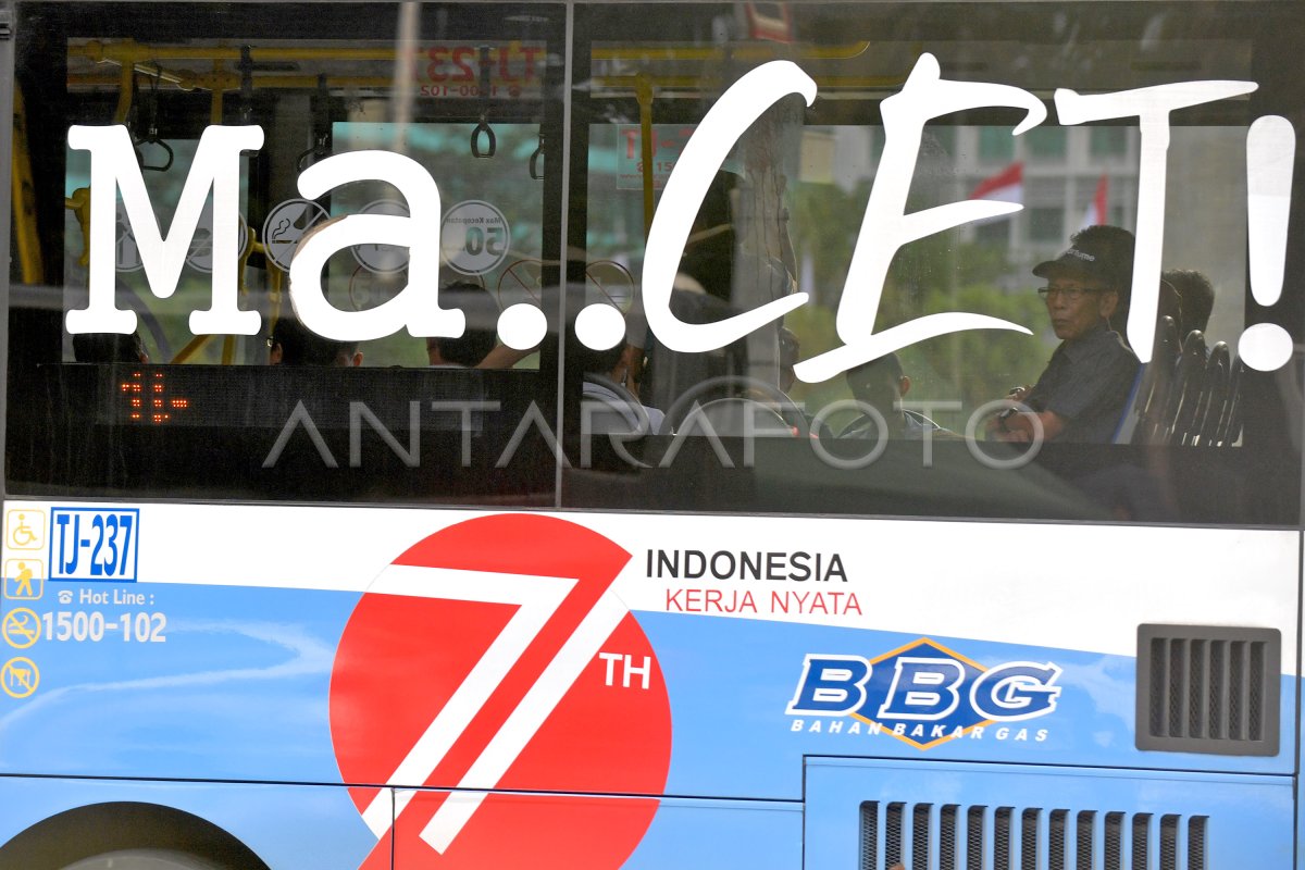 Penambahan Armada Transjakarta Antara Foto