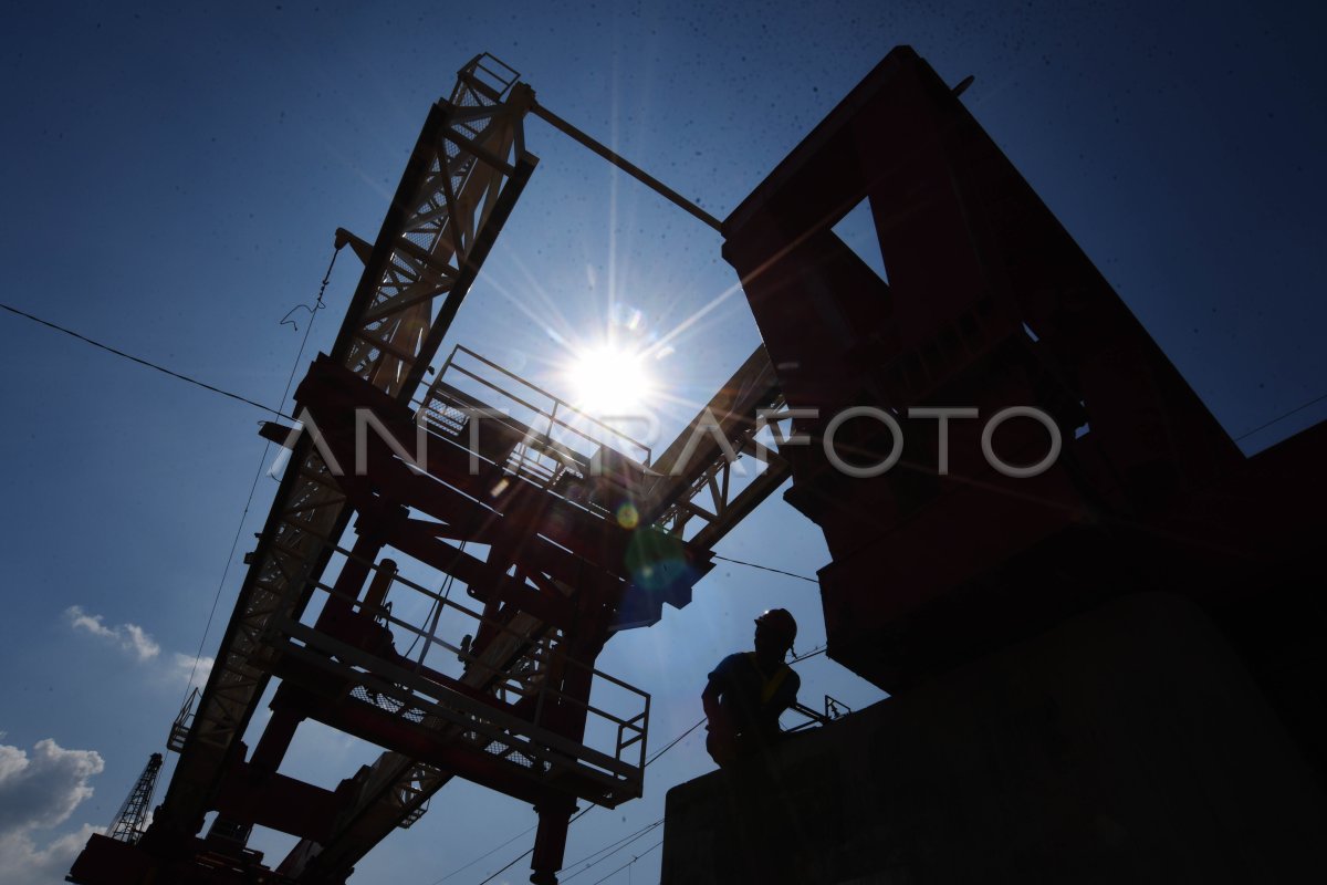 Proyek Ddt Manggarai Cikarang Antara Foto