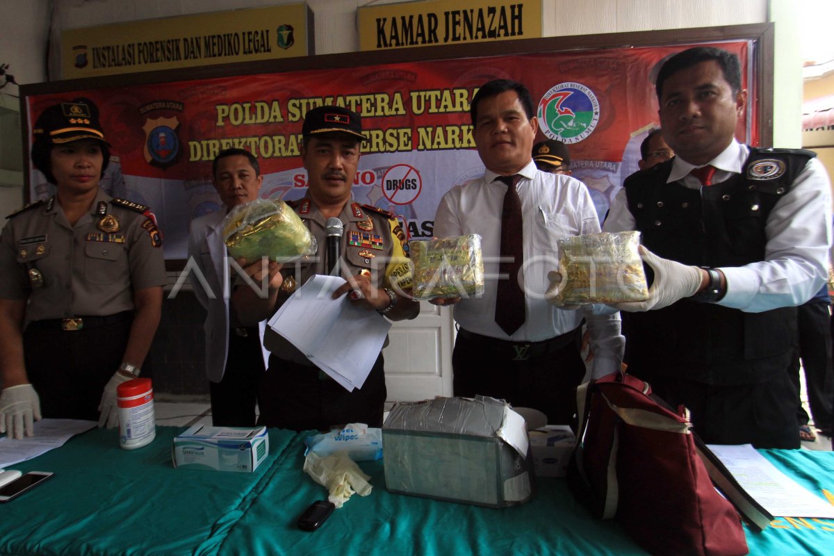 Kasus Narkoba Jaringan Internasional Antara Foto