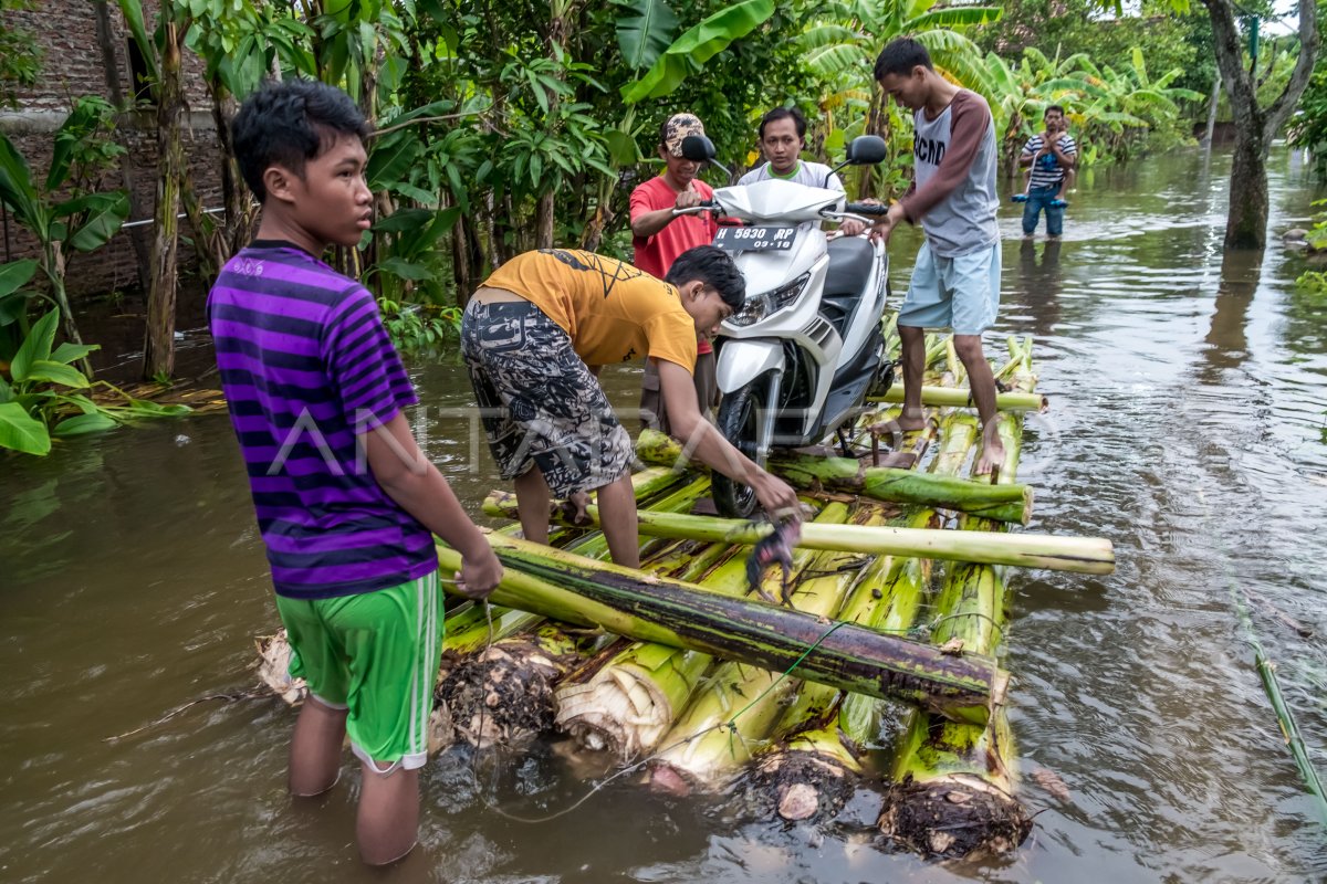 BANJIR DI DEMAK ANTARA Foto