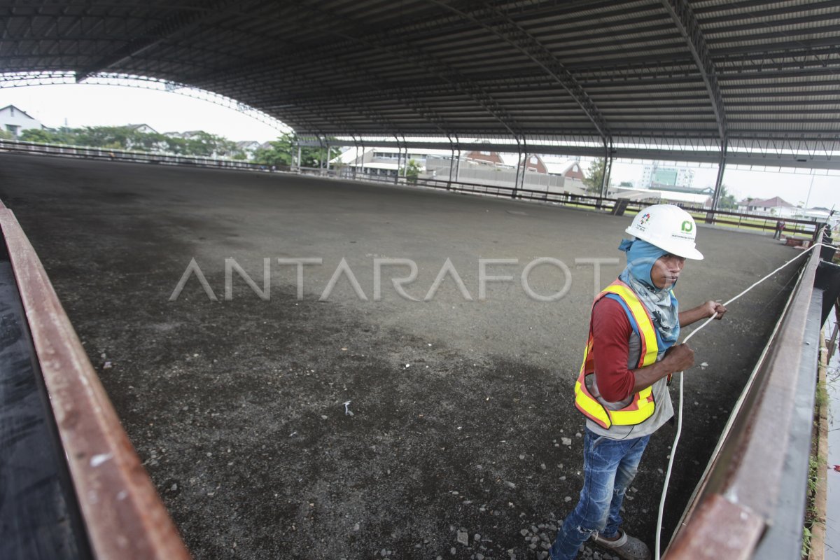 ARENA PACUAN KUDA PULOMAS SIAP DIGUNAKAN ANTARA Foto