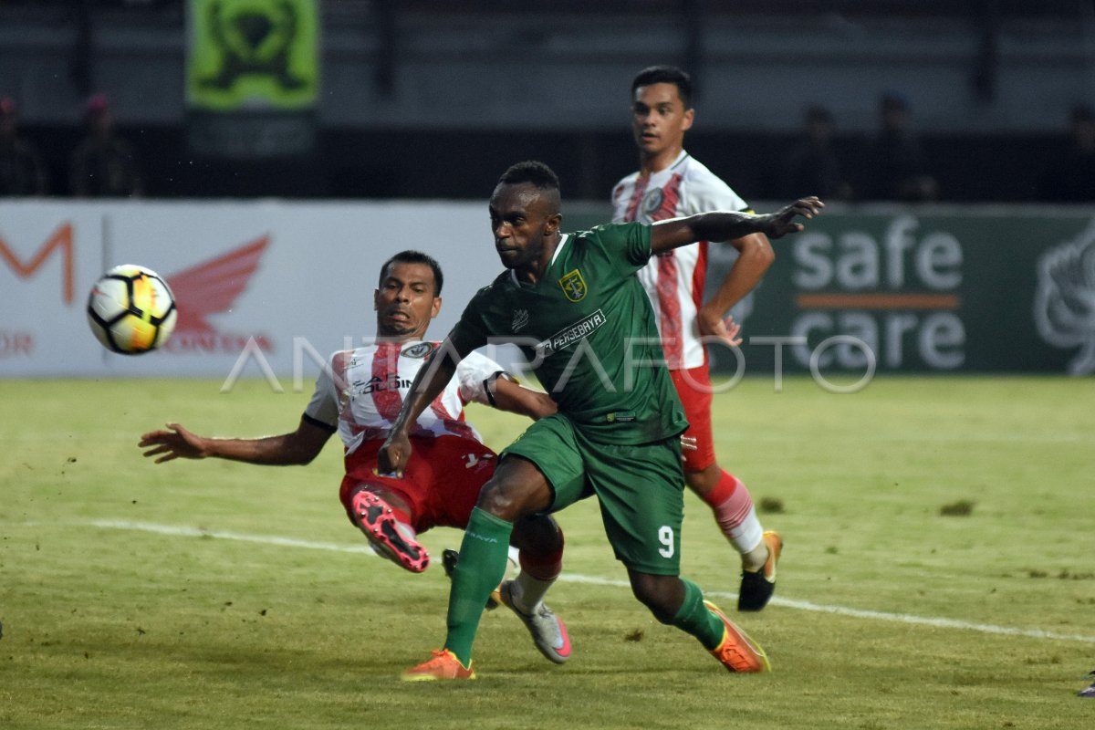 Persebaya Surabaya Imbang Lawan Sarawak Fa Antara Foto