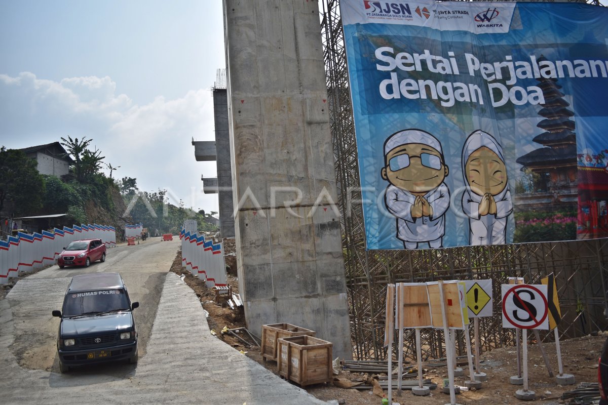 KESIAPAN TOL SALATIGA KARTASURA ANTARA Foto