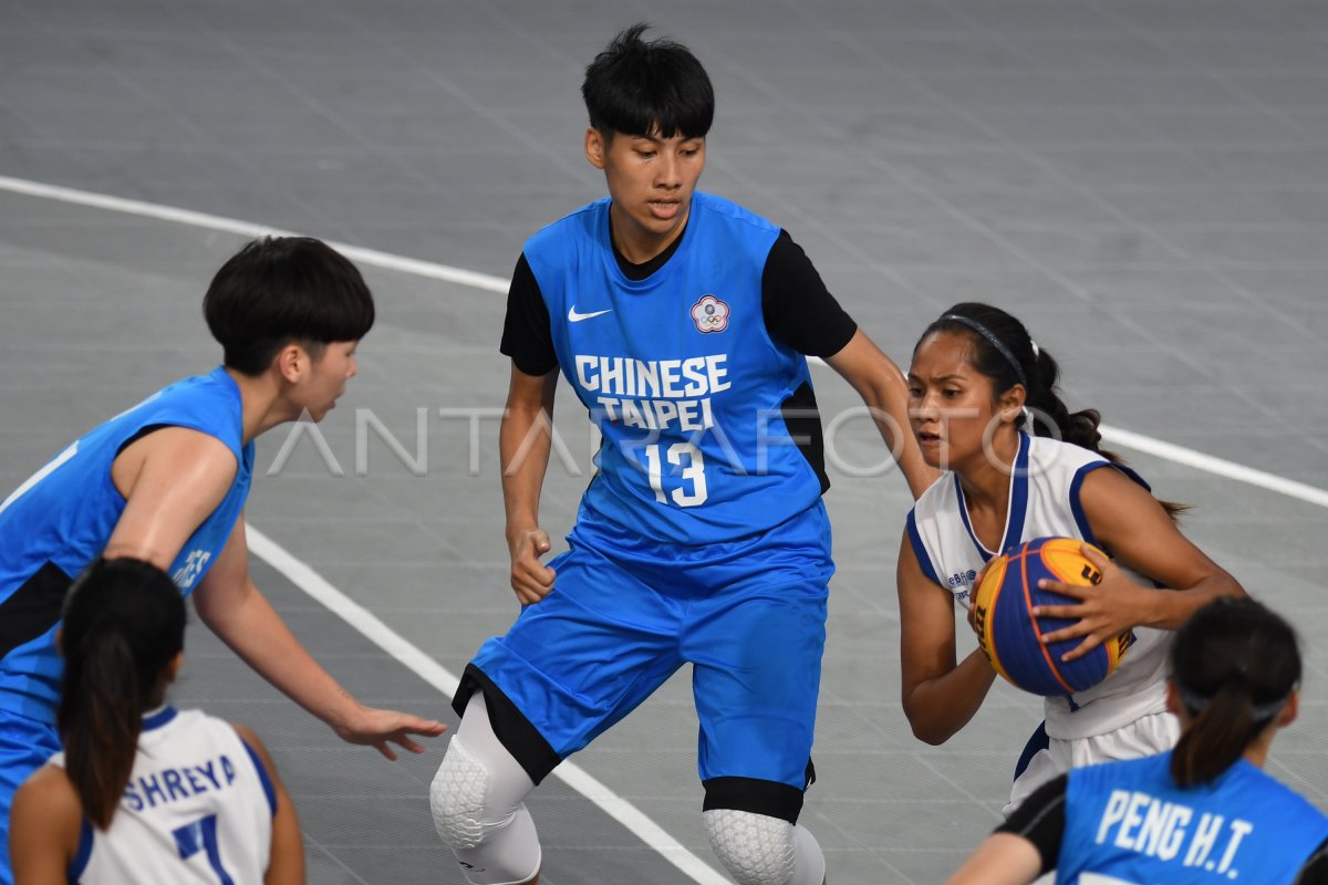 PENYISIHAN BASKET PUTRA 3X3 MONGOLIA VS CHINESE TAIPEI ANTARA Foto