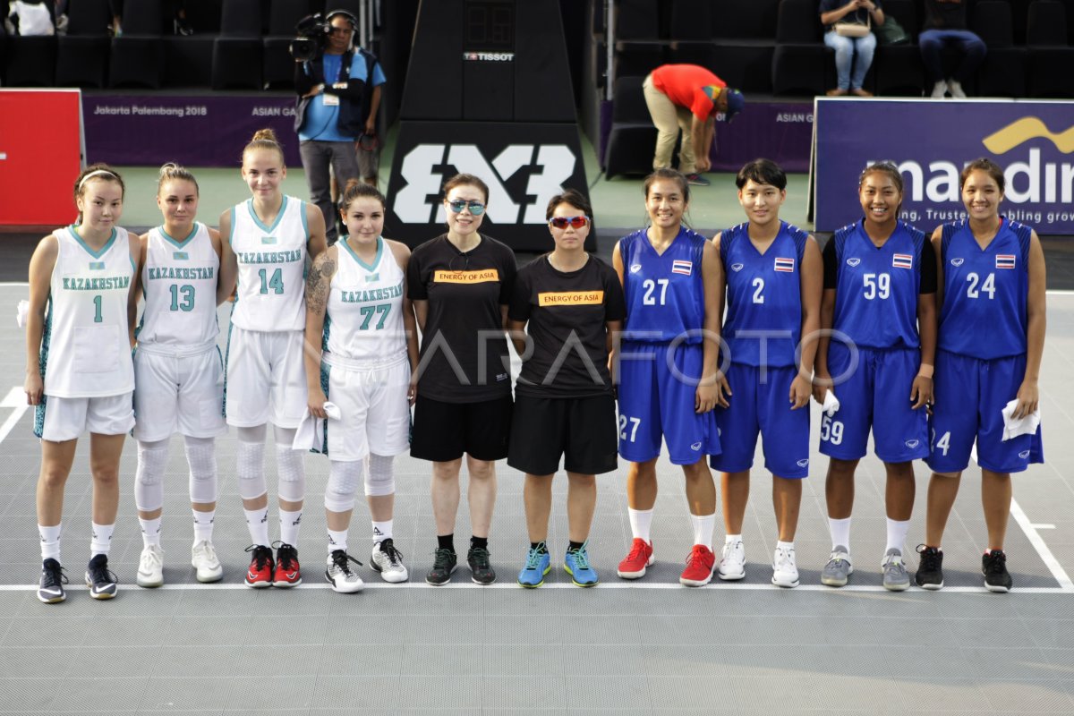 Penyisihan Basket Putri X Thailand Vs Kazakhstan Antara Foto