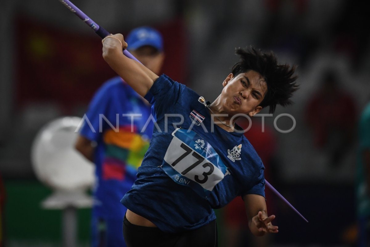 ATLETIK LEMPAR LEMBING PUTRI FINAL ANTARA Foto