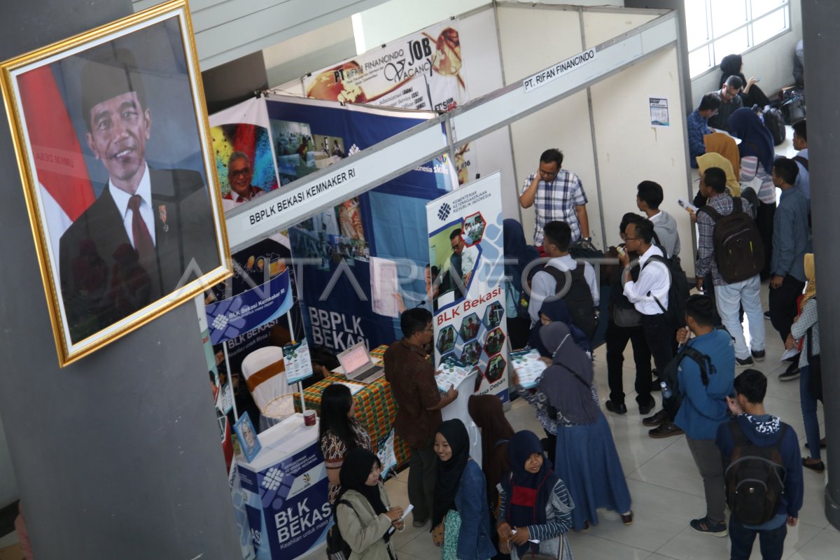 Target Penyediaan Lapangan Kerja Antara Foto