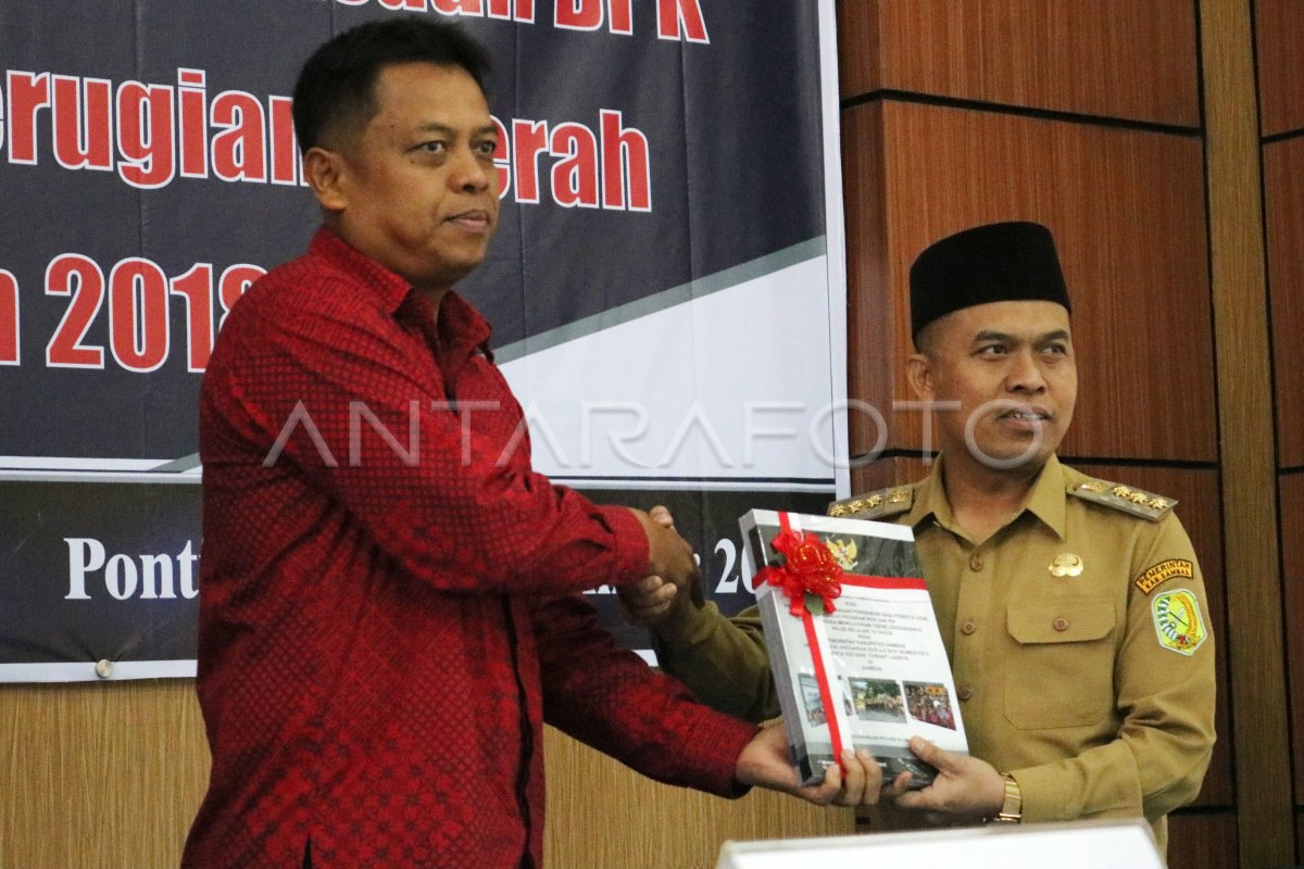 Bpk Serahkan Laporan Hasil Pemeriksaan Antara Foto