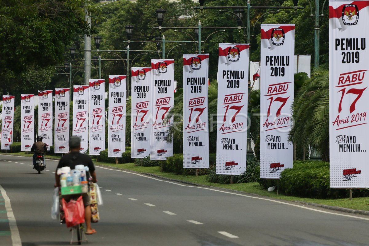 SOSIALISASI PEMILU 2019 ANTARA Foto