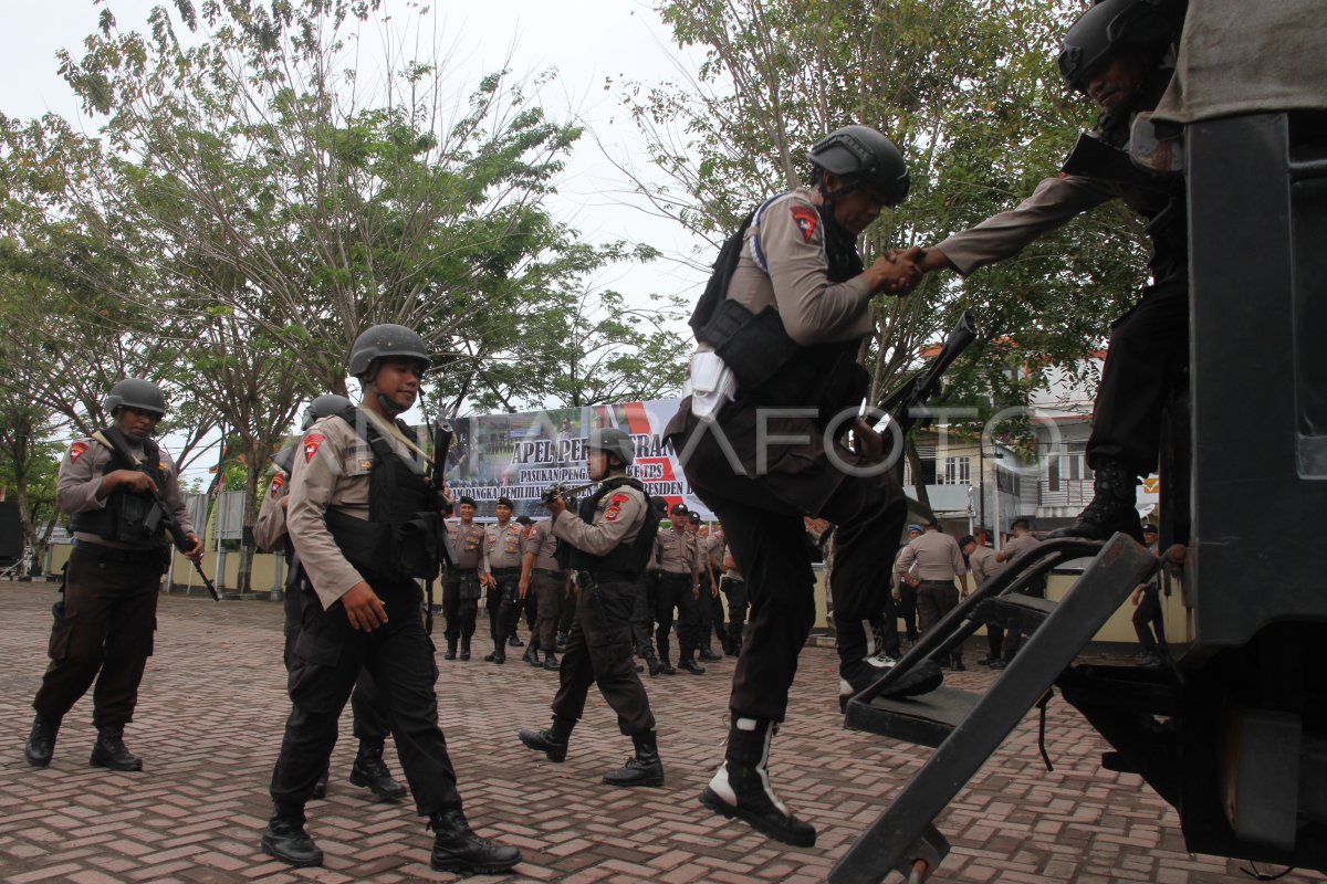 APEL PERGESERAN PASUKAN PENGAMANAN PEMILU ANTARA Foto