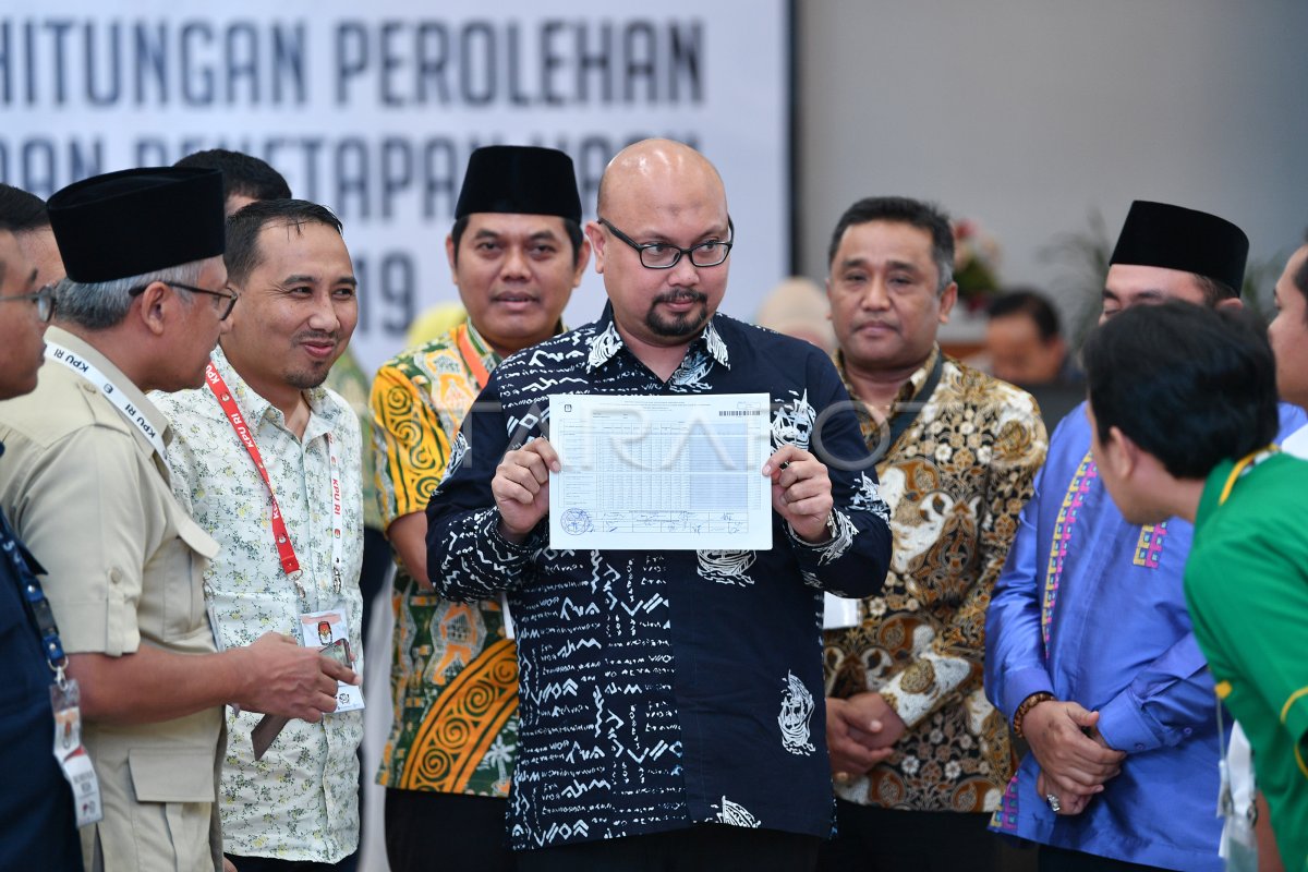 Rapat Pleno Rekapitulasi Nasional Provinsi Bali Antara Foto