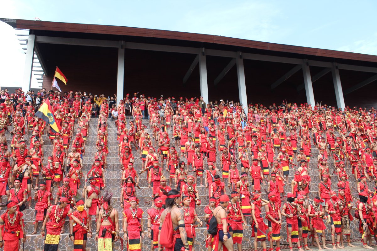 PEMBUKAAN GAWAI DAYAK KALBAR 2019 ANTARA Foto