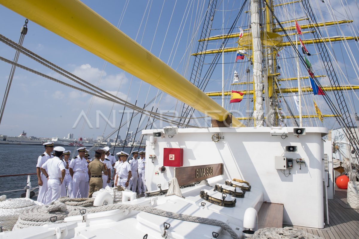 Open Ship Kri Bima Suci Di Jepang Antara Foto