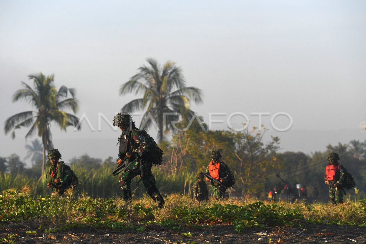 Latihan Gabungan Tni Antara Foto