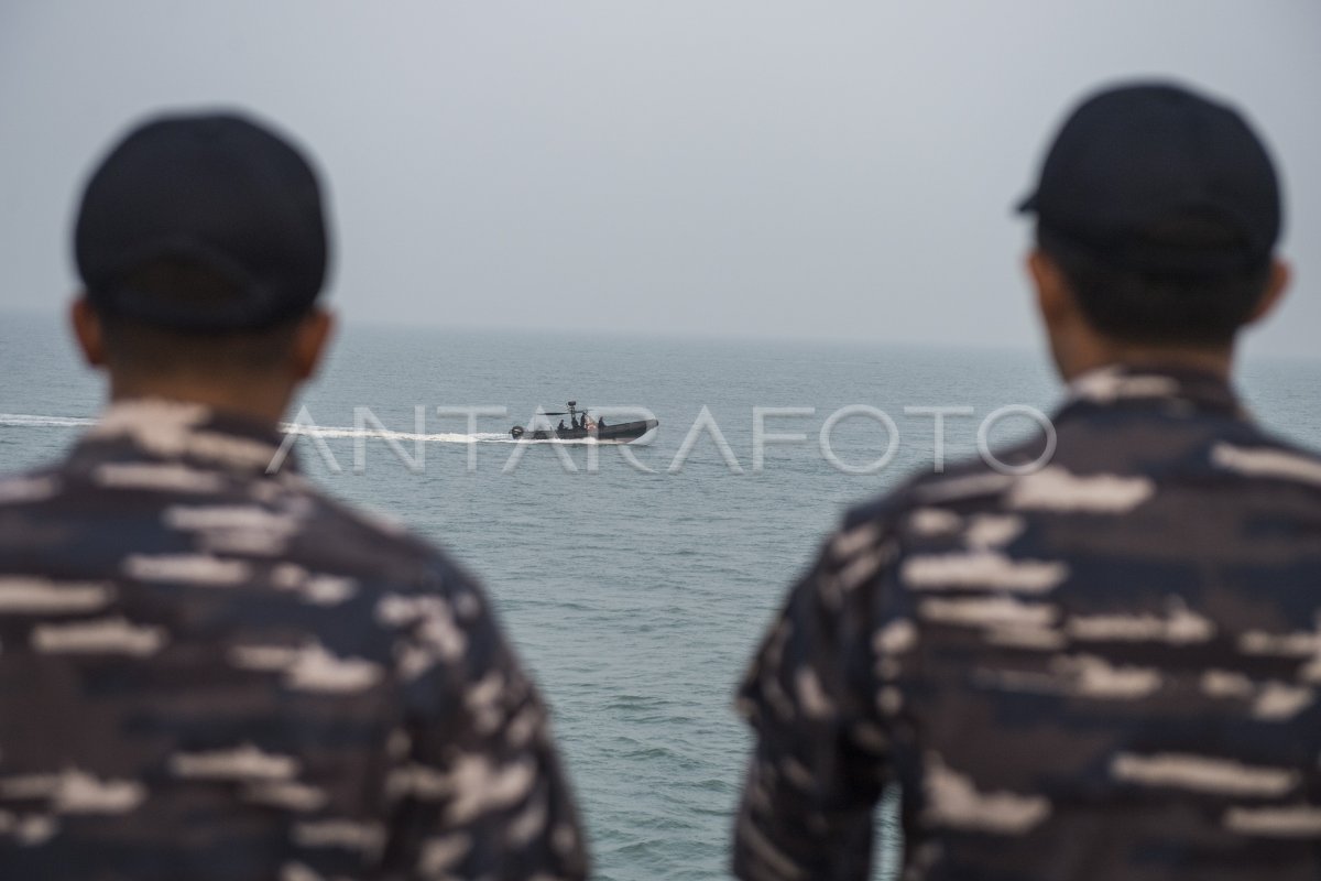 KRI BIMA SUCI TIBA DI MALAYSIA ANTARA Foto