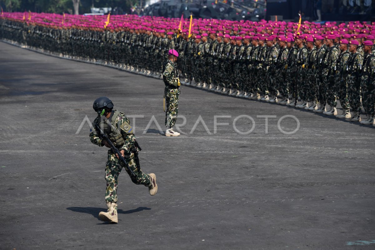 HUT KE 74 KORPS MARINIR ANTARA Foto