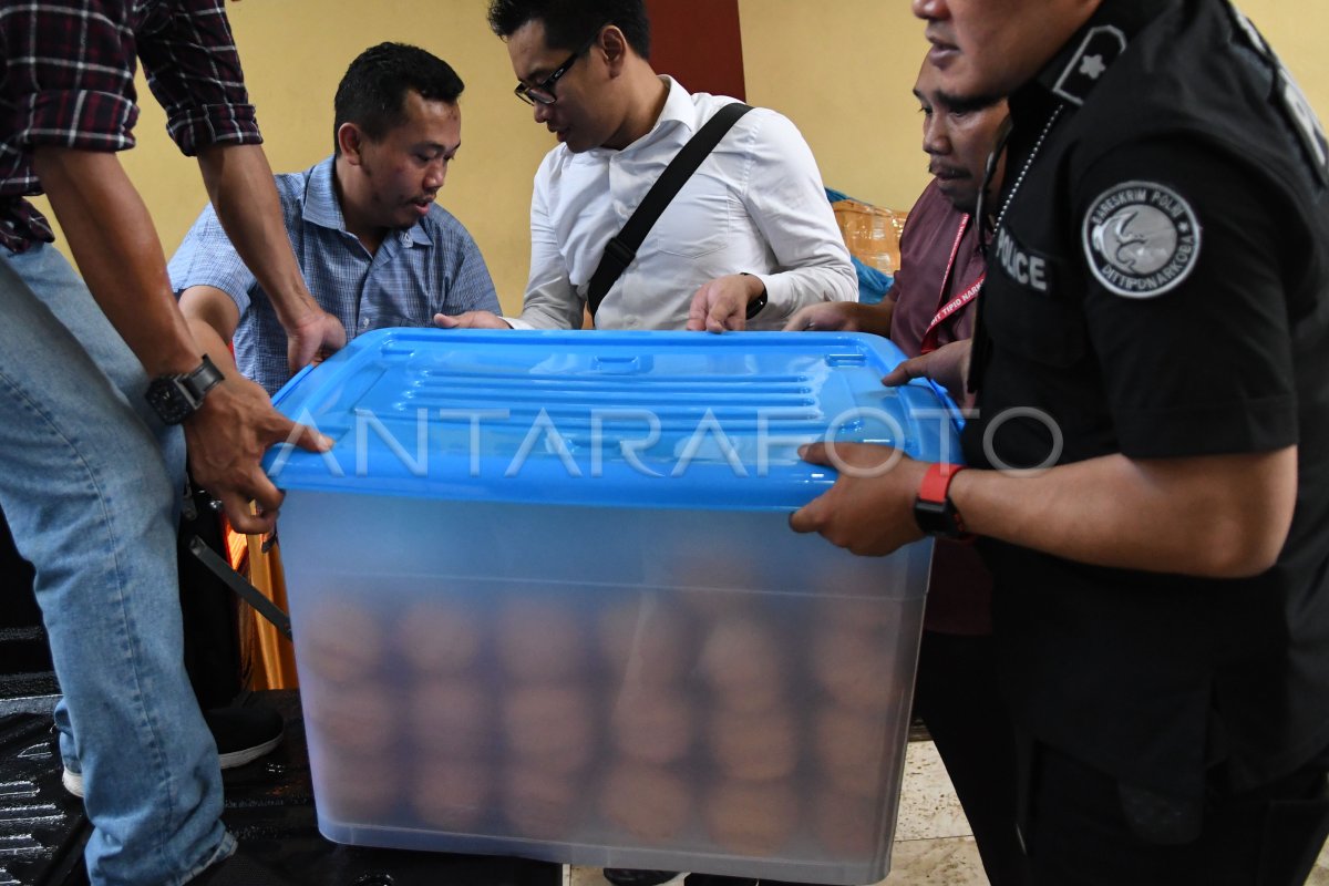 Pengungkapan Jaringan Narkotika Nigeria Indonesia Antara Foto