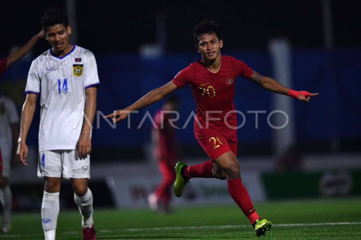 TIMNAS U22 INDONESIA MELAJU KE SEMIFINAL ANTARA Foto