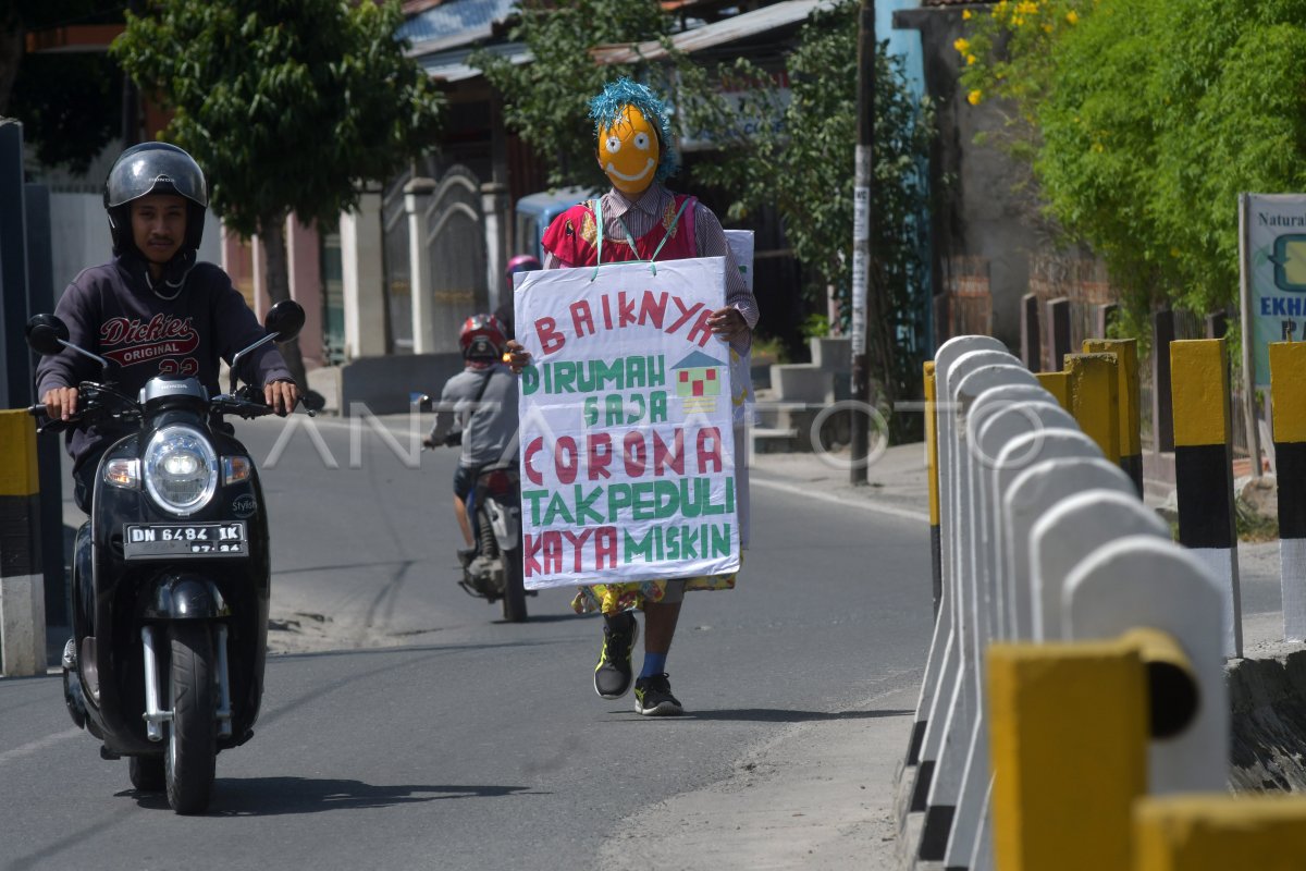 Aksi Peduli Pemberantasan Covid Antara Foto