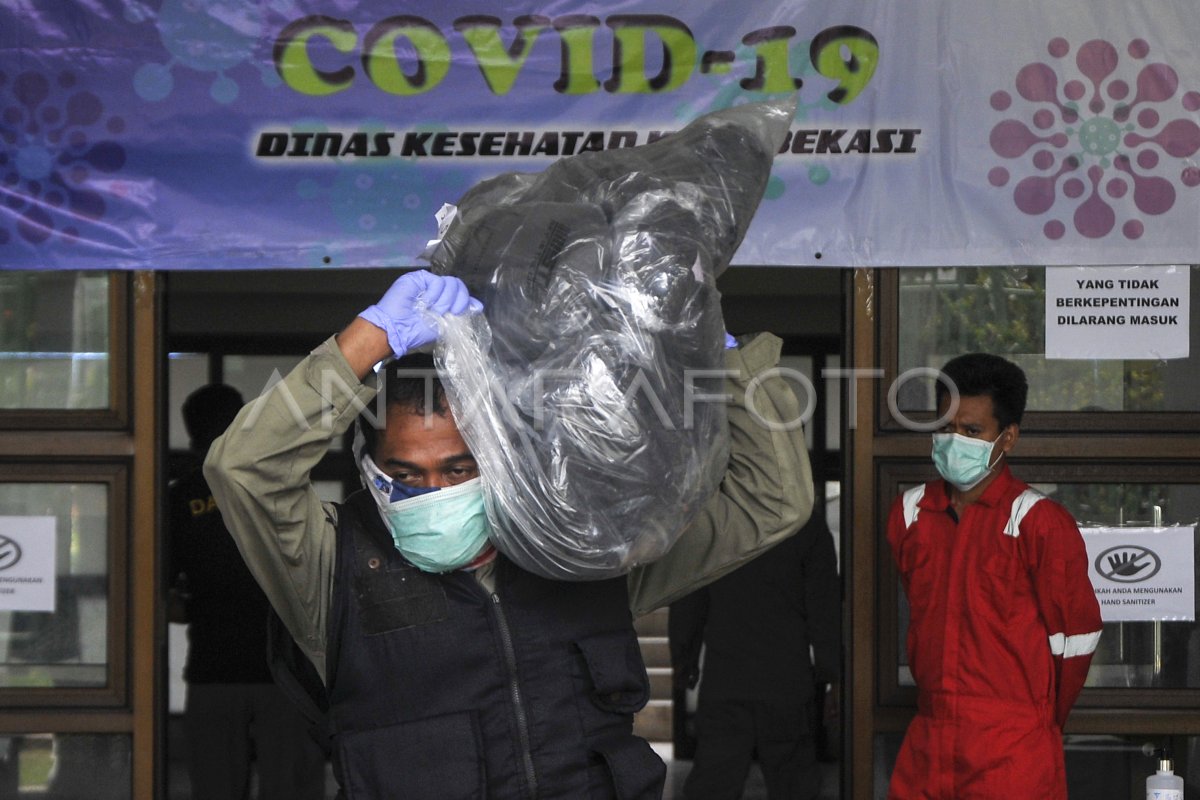 PERSIAPAN PSBB BEKASI ANTARA Foto