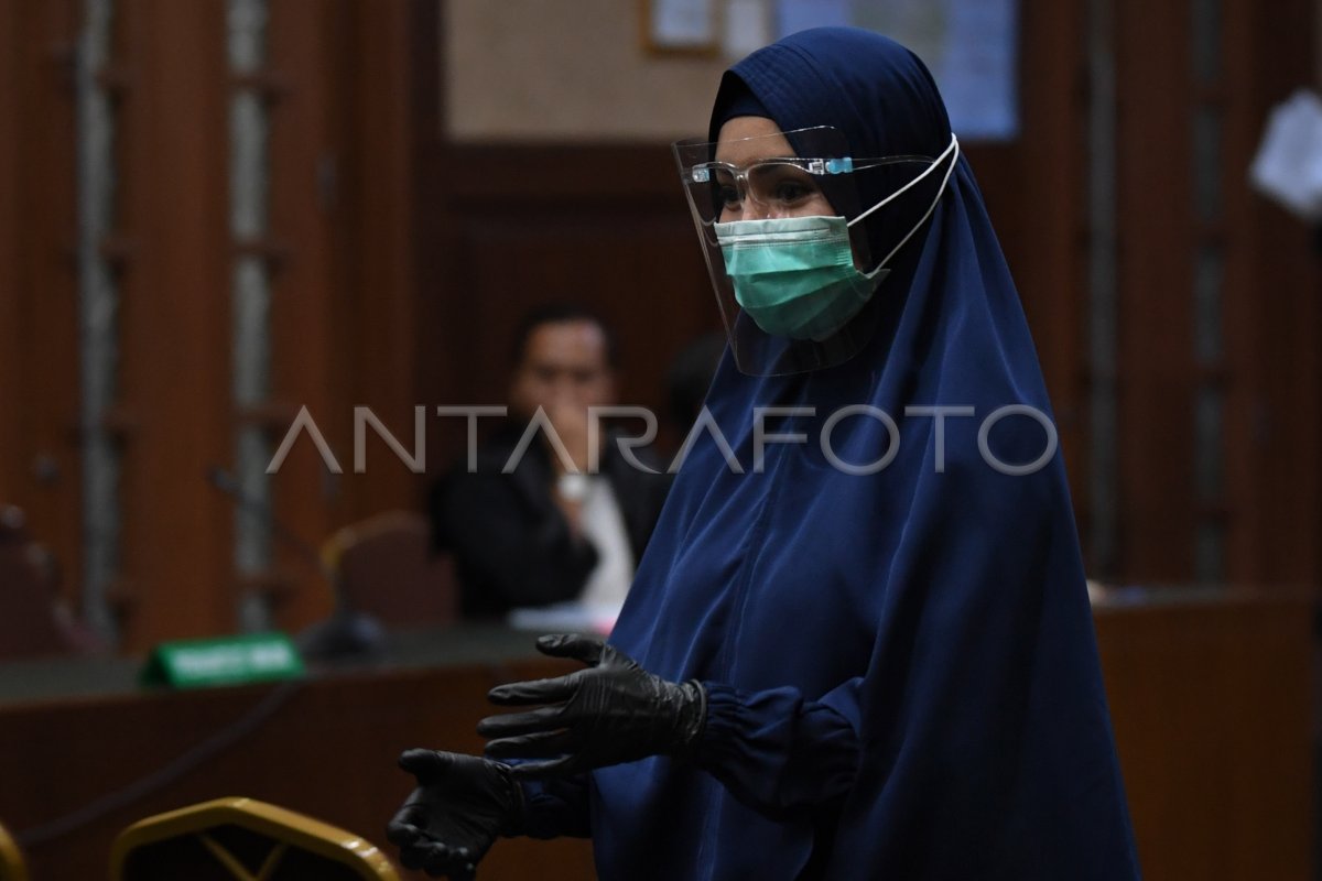 SIDANG LANJUTAN TERDAKWA JAKSA PINANGKI ANTARA Foto