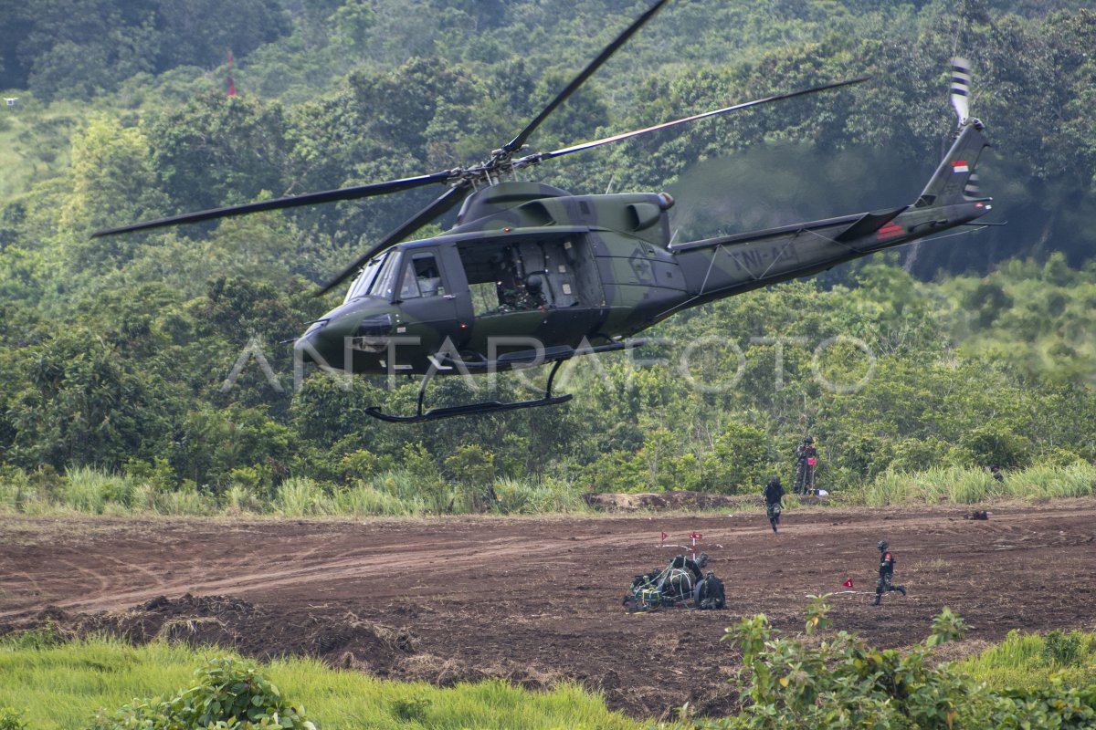 LATIHAN ANTAR KECABANGAN TNI AD ANTARA Foto