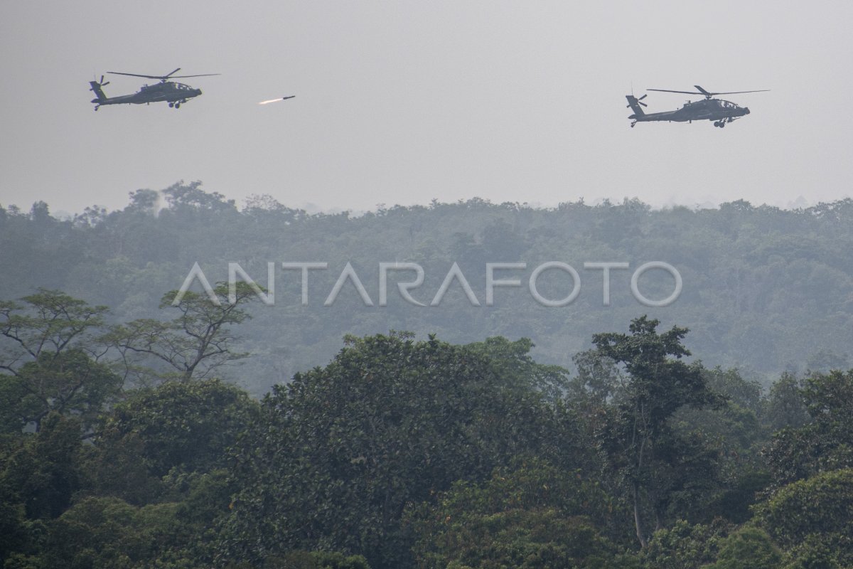 Gladi Bersih Puncak Latihan Antar Kecabangan Tni Ad Antara Foto