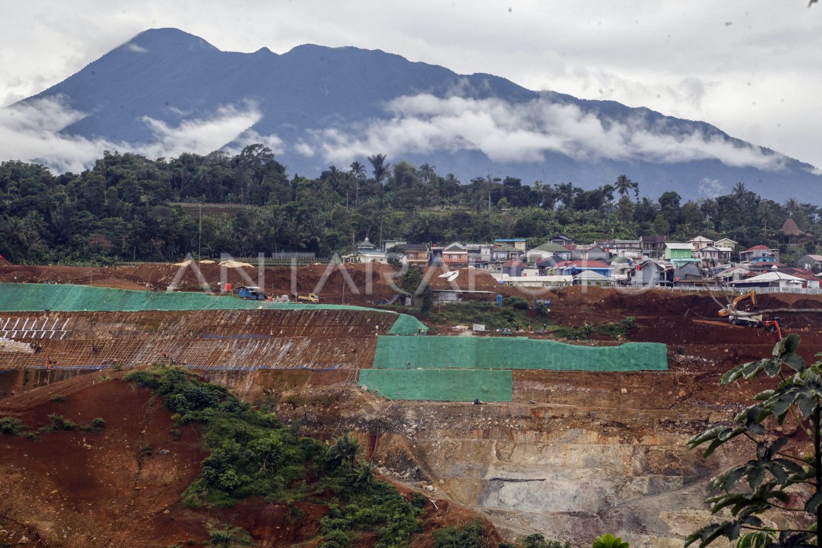 Pembangunan Bendungan Ciawi Dan Sukamahi Antara Foto