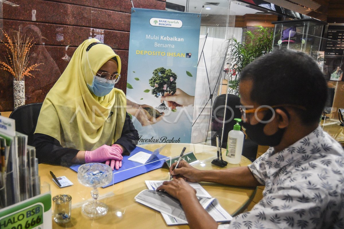 Peluncuran Produk Ihsan Bank Bukopin Syariah Antara Foto