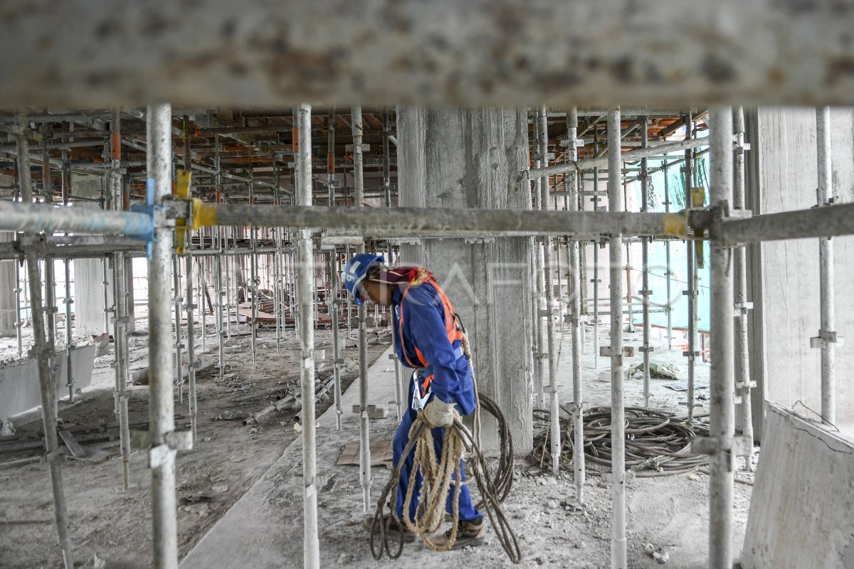 Progres Revitalisasi Taman Ismail Marzuki Antara Foto