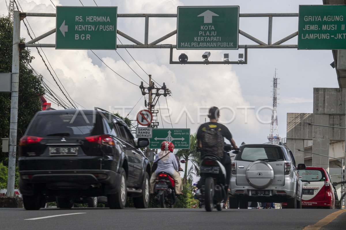 RENCANA PEMBERLAKUAN TILANG ELEKTRONIK DI PALEMBANG ANTARA Foto