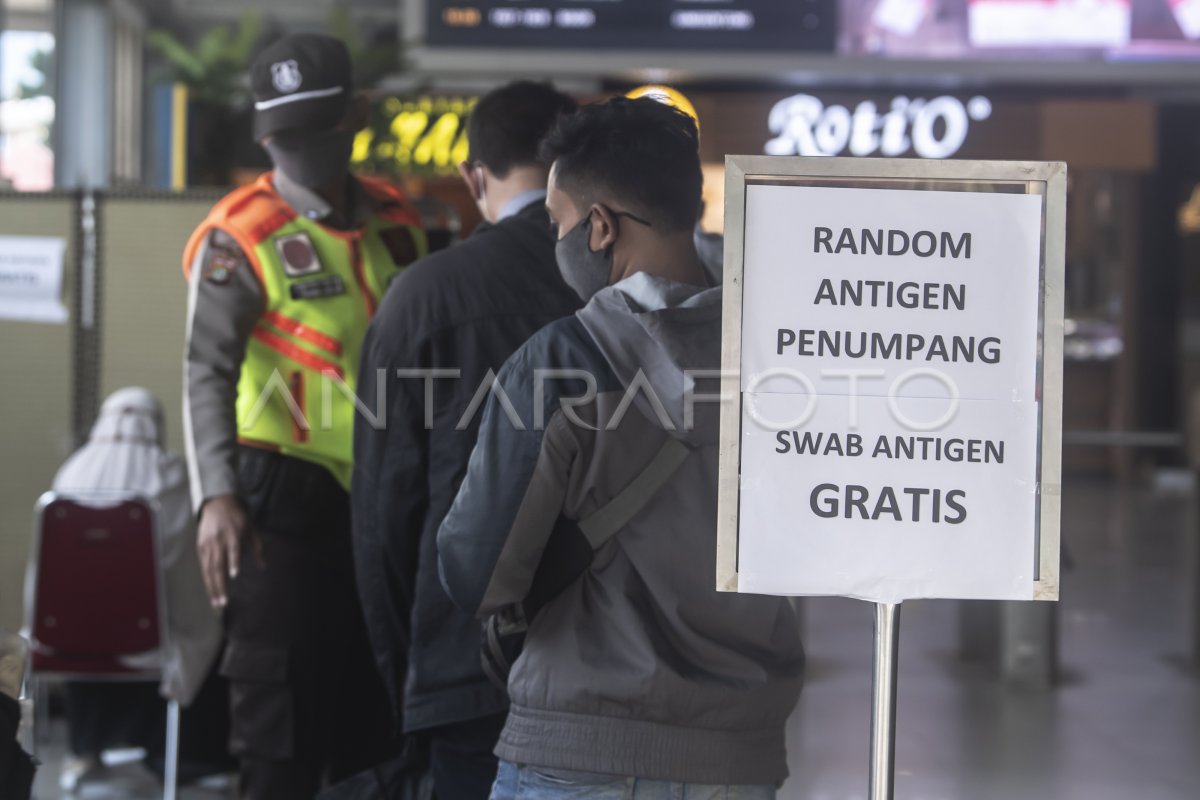 Tes Usap Antigen Penumpang Krl Antara Foto