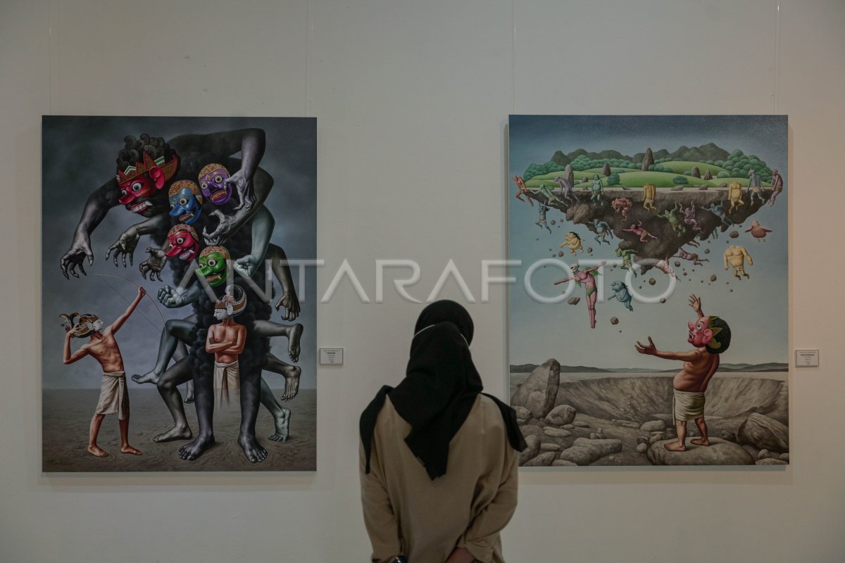 Pameran Lukisan Sukrosono Antara Foto