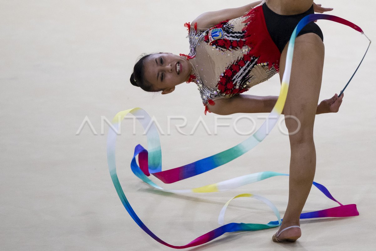 Final Senam Ritmik Nomor Pita Putri Pon Papua Antara Foto