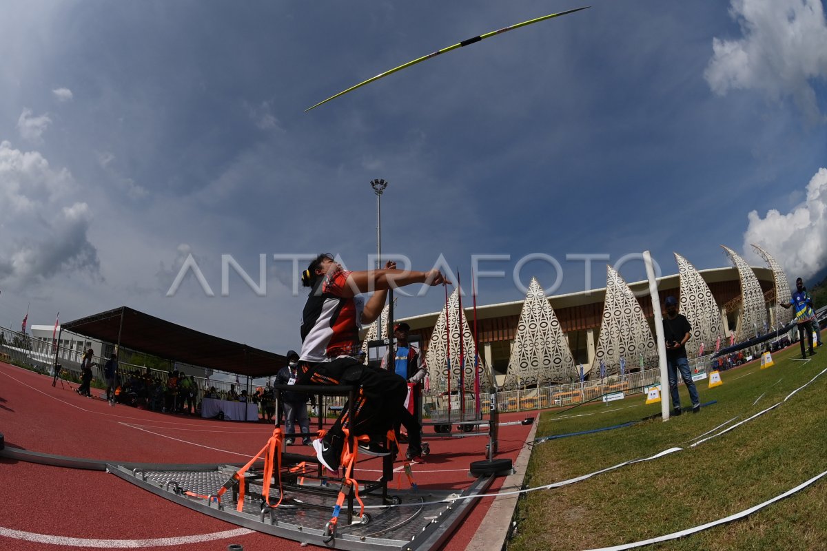 Final Lempar Lembing Putri F Antara Foto