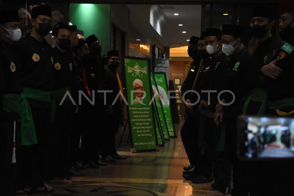 Rapat Penentuan Jadwal Muktamar Ke Nu Antara Foto